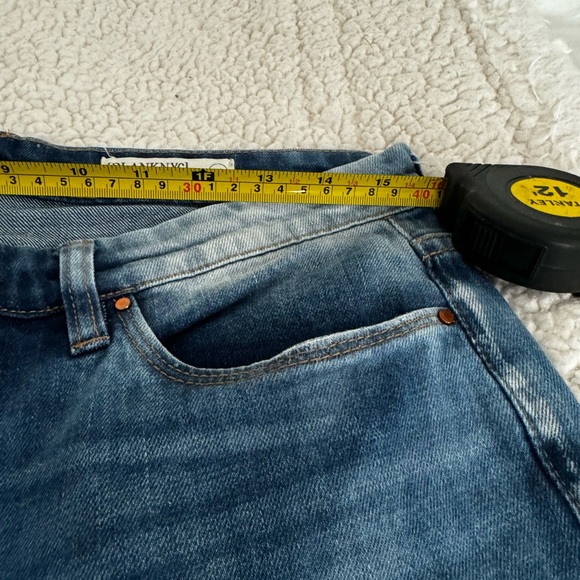 Blanc NYC distressed denim jeans - Picture 7 of 10